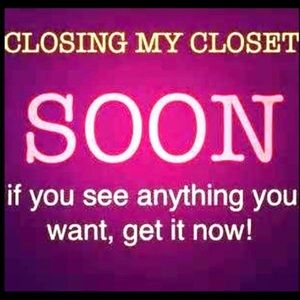 Closing my page in the next couple of months so all fair offers are welcome!